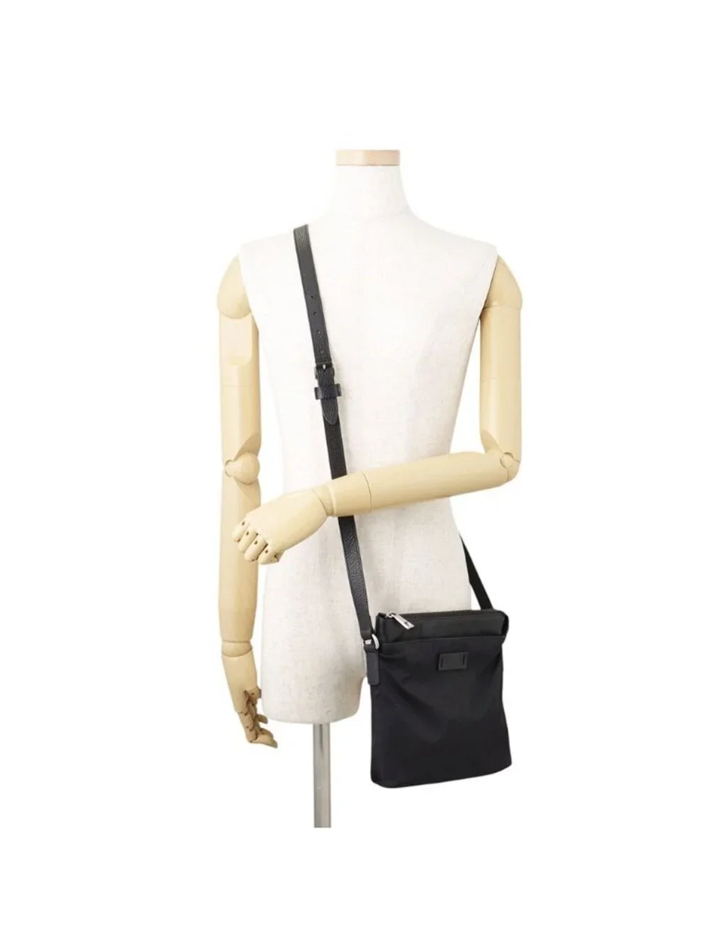 Gucci Shoulder Bag GG Nylon Black